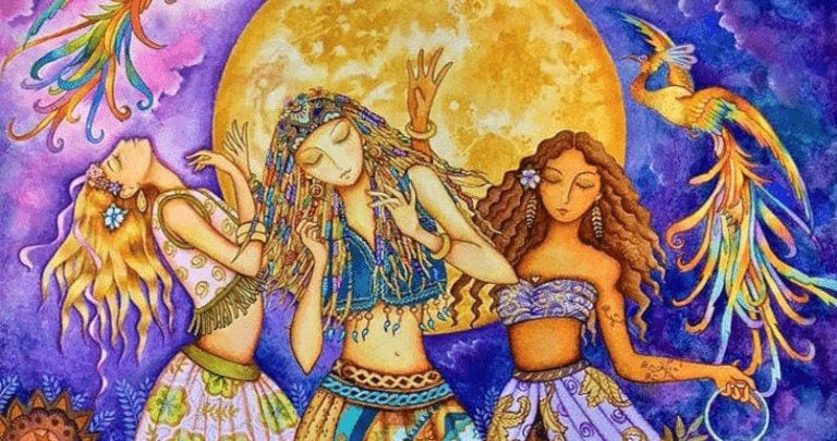 Women's Circle Art
